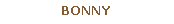 Pole tekstowe: BONNY